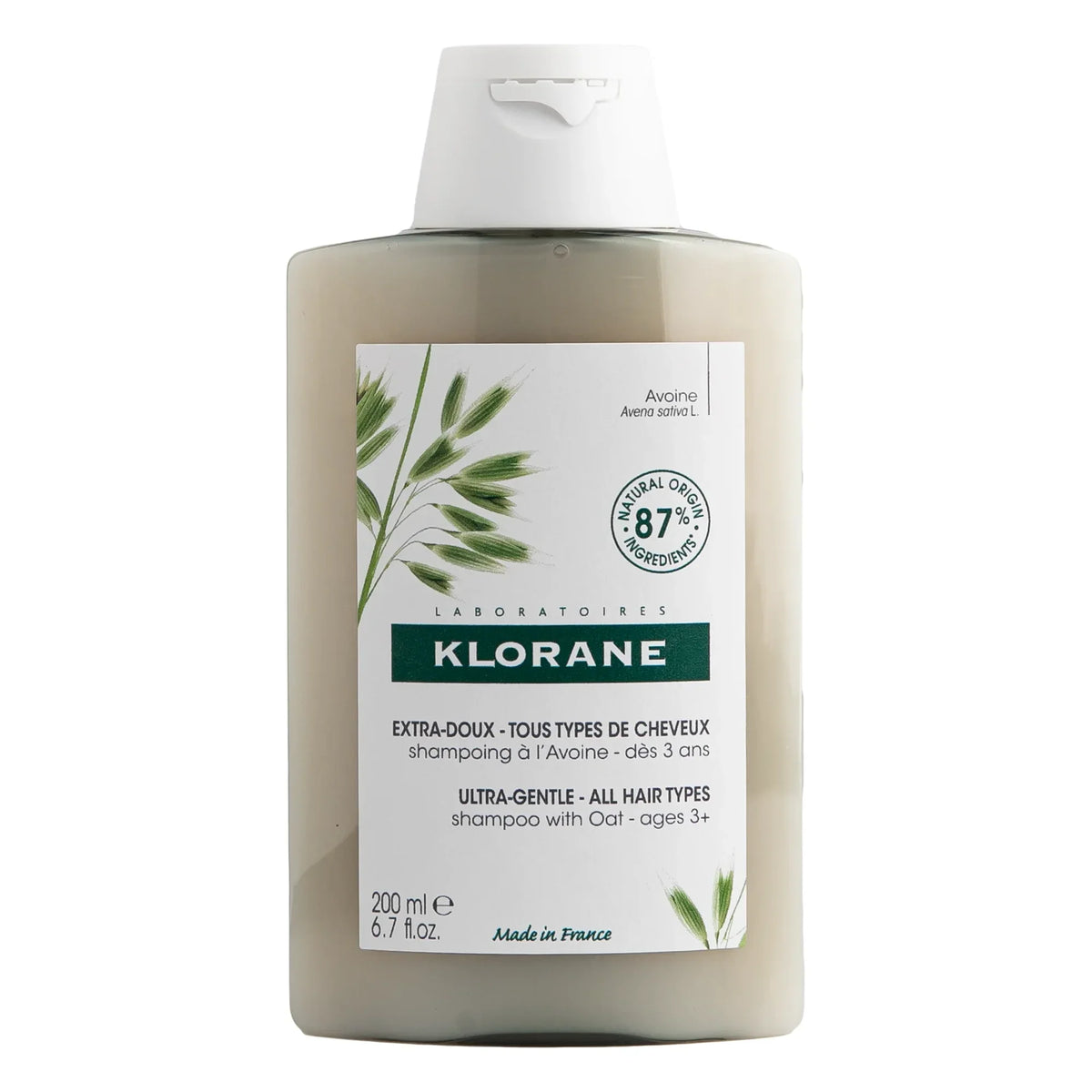 Klorane Oat Shampoo 200ml - Klorane