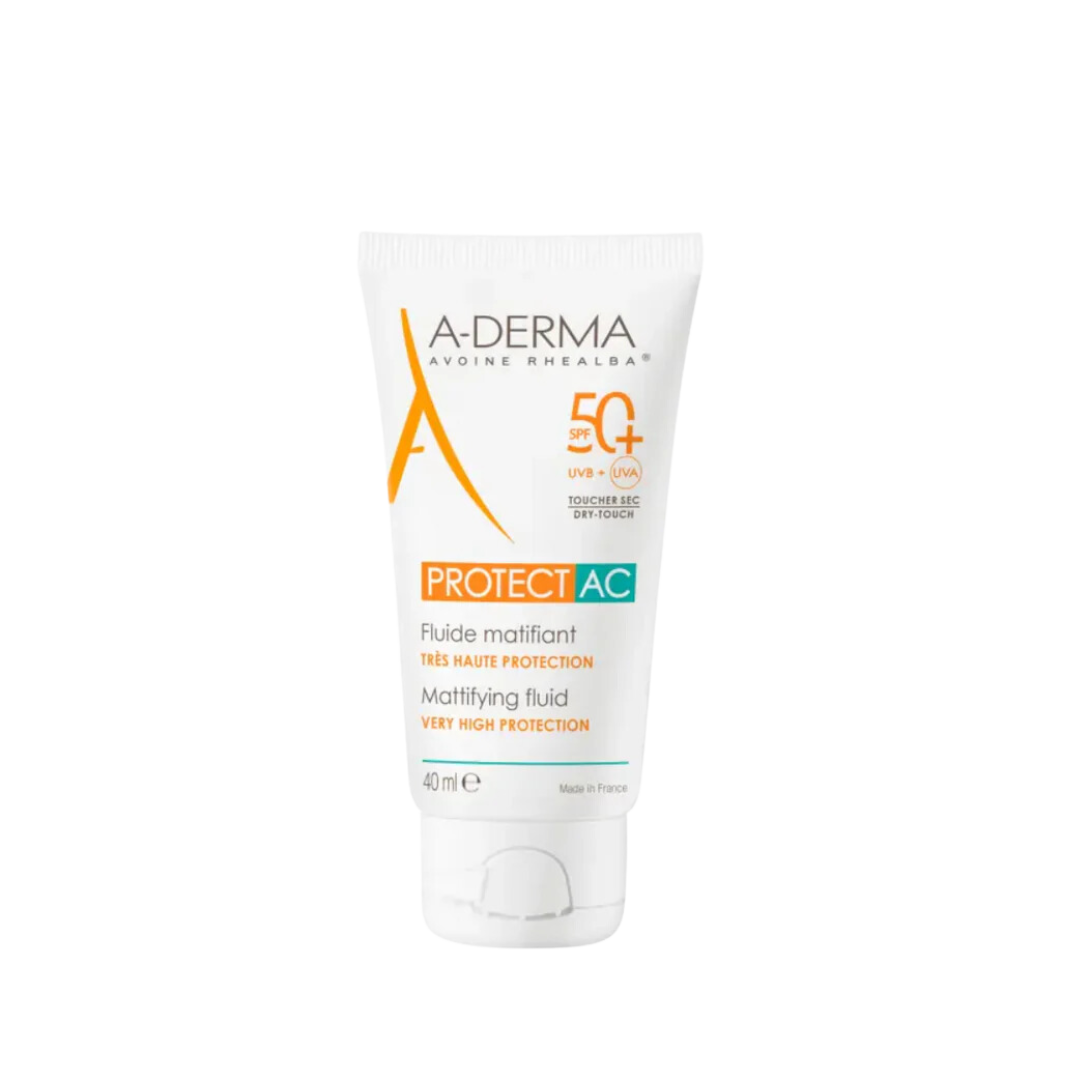 A-derma Protect AC Mattifying Fluid Spf 50+ - A-Derma