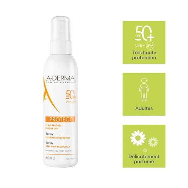 A-derma Protect Spray Spf 50+ - A-Derma