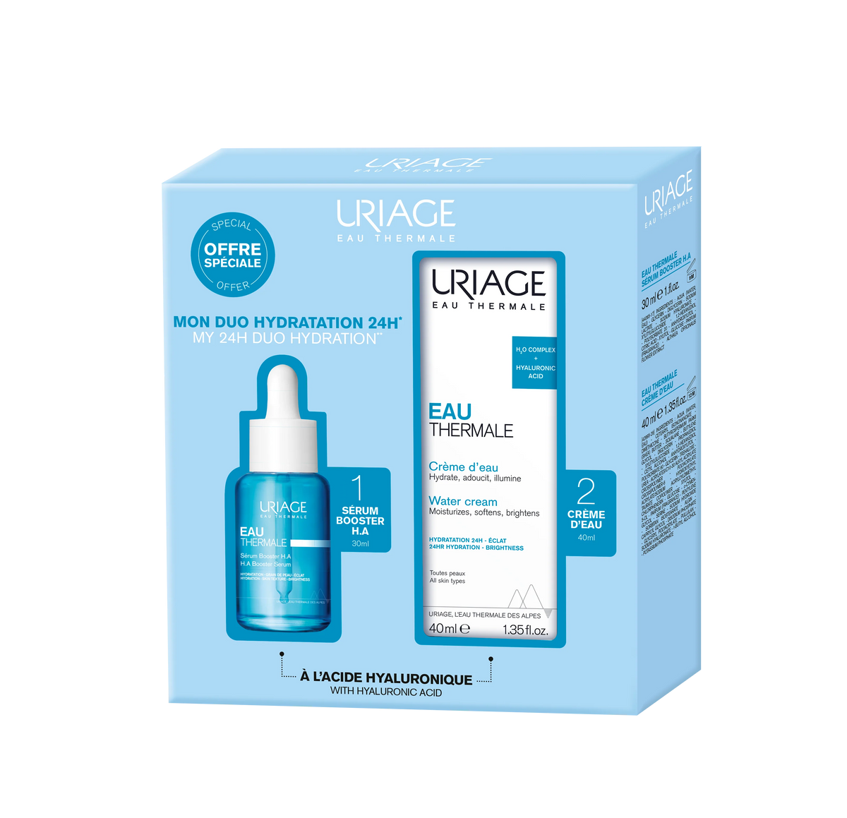 Uriage - PROMO COFFRET SERUM BO30ml+CR EAU40ml