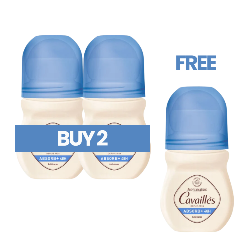 BUY 2 DEO ROLL ABSORB/1 SOAP FREE