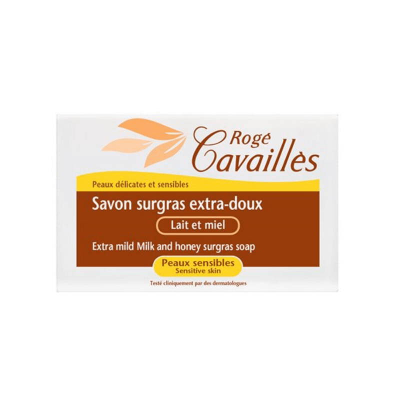SAVON SURGRAS EXTRA DOUX-LAIT ET MIEL 150g