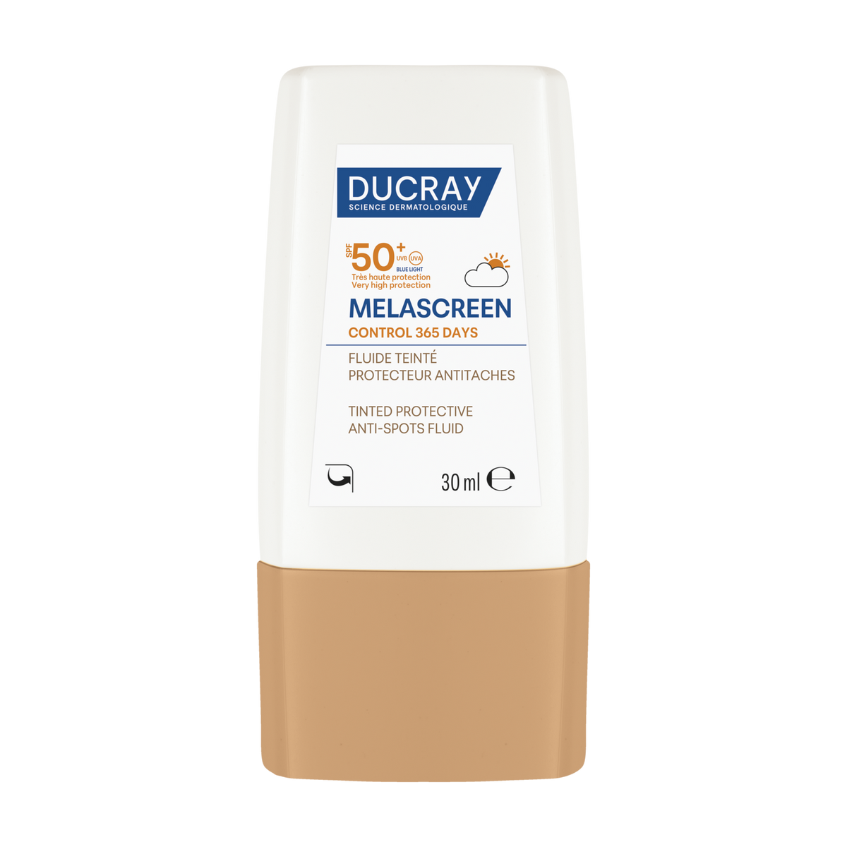 Ducray Melascreen Tinted protective anti-stain fluid SPF50+ 30ml