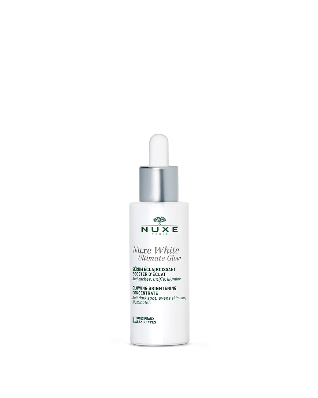 NUXE WHITE GLOWING BRIGHTENING CONCENTRATE SERUM 30ML