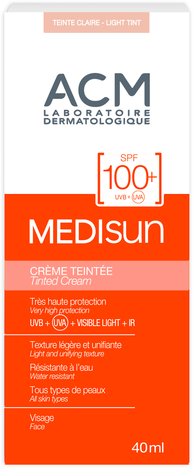 ACM MEDISUN TINTED CREAM SPF100+ (LIGHT TINT) 40ML