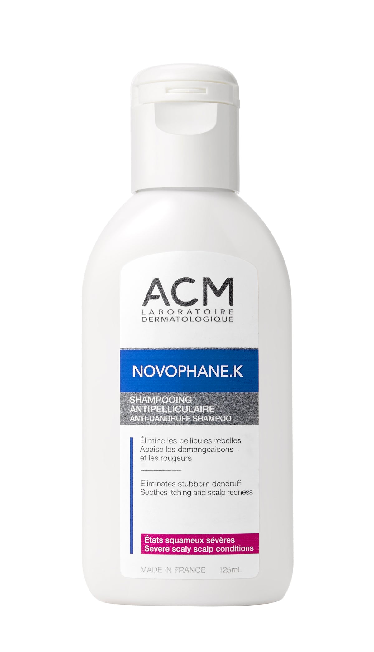 ACM NOVOPHANE K SHAMPOO - SEVERE DANDRUFF 125ML