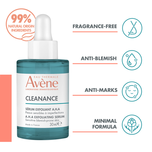 Avène Cleanance AHA Exfoliating Serum - Avène