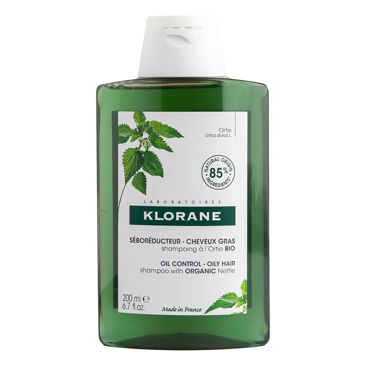 Klorane Organic Nettle Shampoo 200ml - Klorane