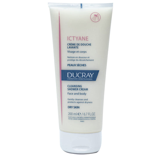 Ducray Ictyane Anti-Dryness Cleansing Shower Cream - Ducray