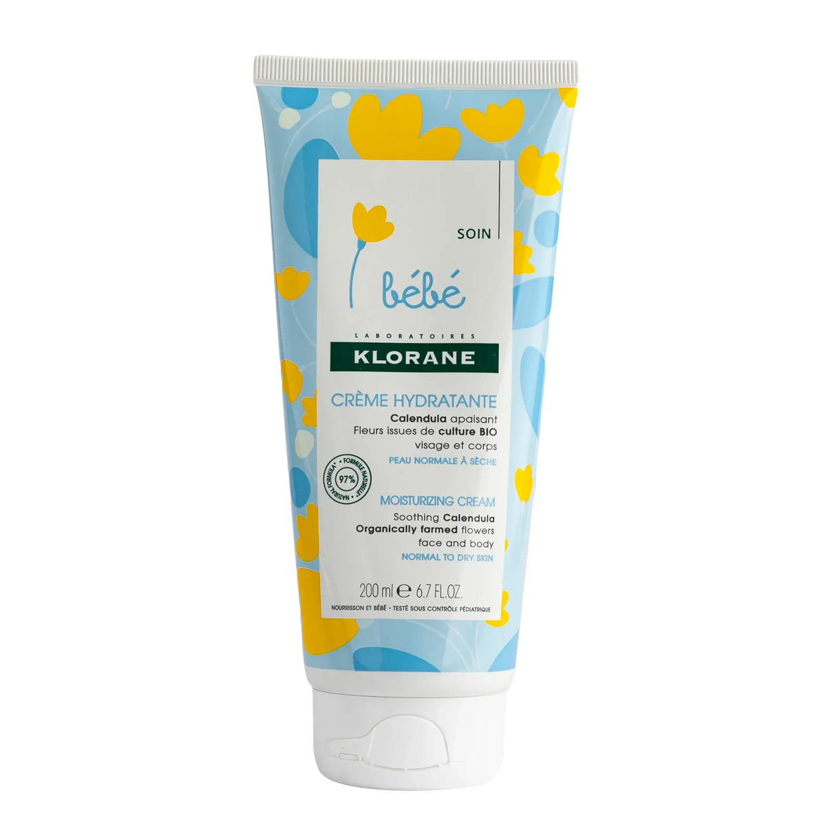 Klorane Baby Moisturizing Cream with Vitamins - Klorane