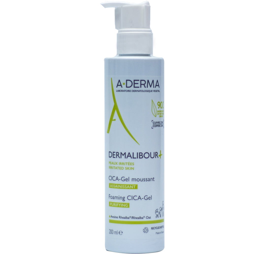 A-derma Dermalibour+ Cica-Sanitizing Foaming Gel - A-Derma