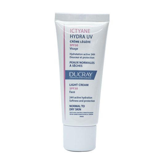 Ducray Ictyane Hydra UV Light Cream Spf 30 - Ducray