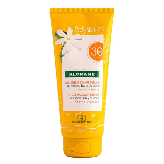 Klorane Polysianes Sublime Sun Gel Cream SPF 30 - Klorane