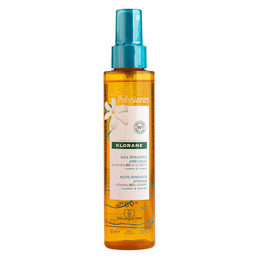 Klorane Polysianes After-Sun Repair Oil for Body and Face - Klorane