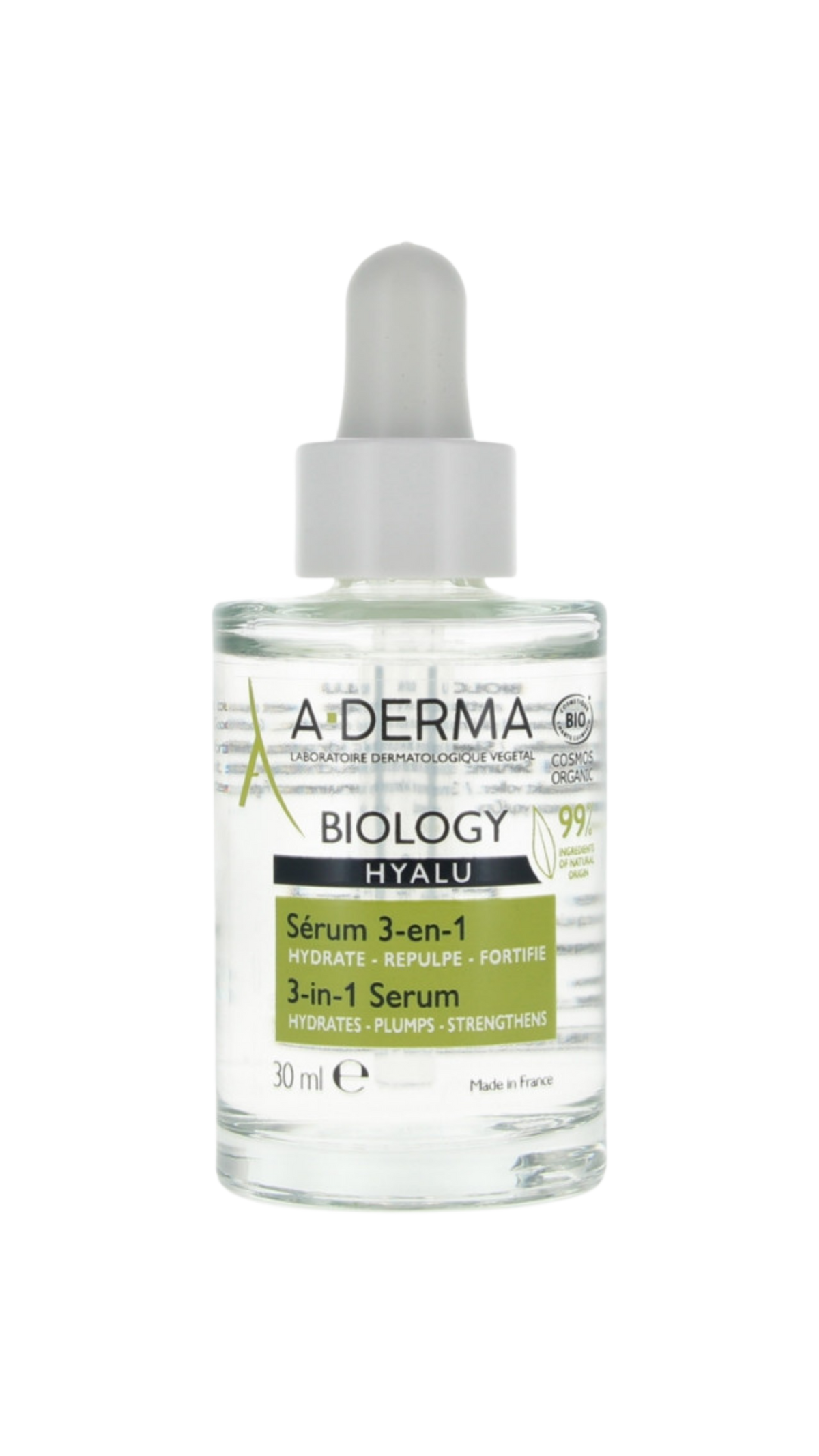 A-derma Biology Hyalu 3 in 1 Serum with Hyaluronic Acid - A-Derma