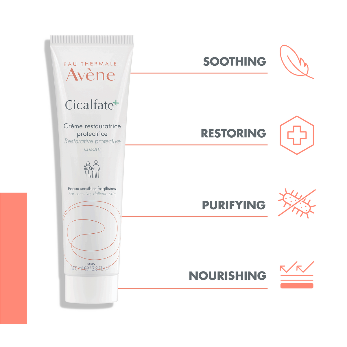 Avene Cicalfate instant repairing protective cream for damaged skin - Avène