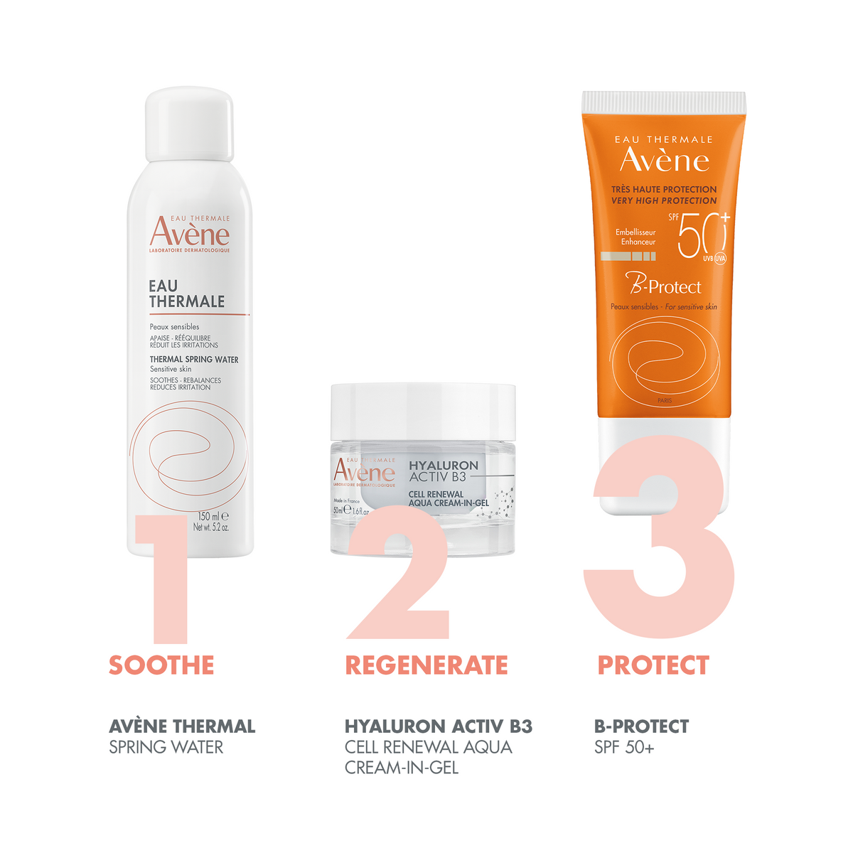 Avène Sunscreen B-Protect SPF 50+ - Avène