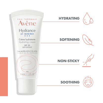 Avène Hydrance UV Rich Cream - Avène