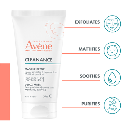 Avène Cleanance Detox Mask 50ml - Avène