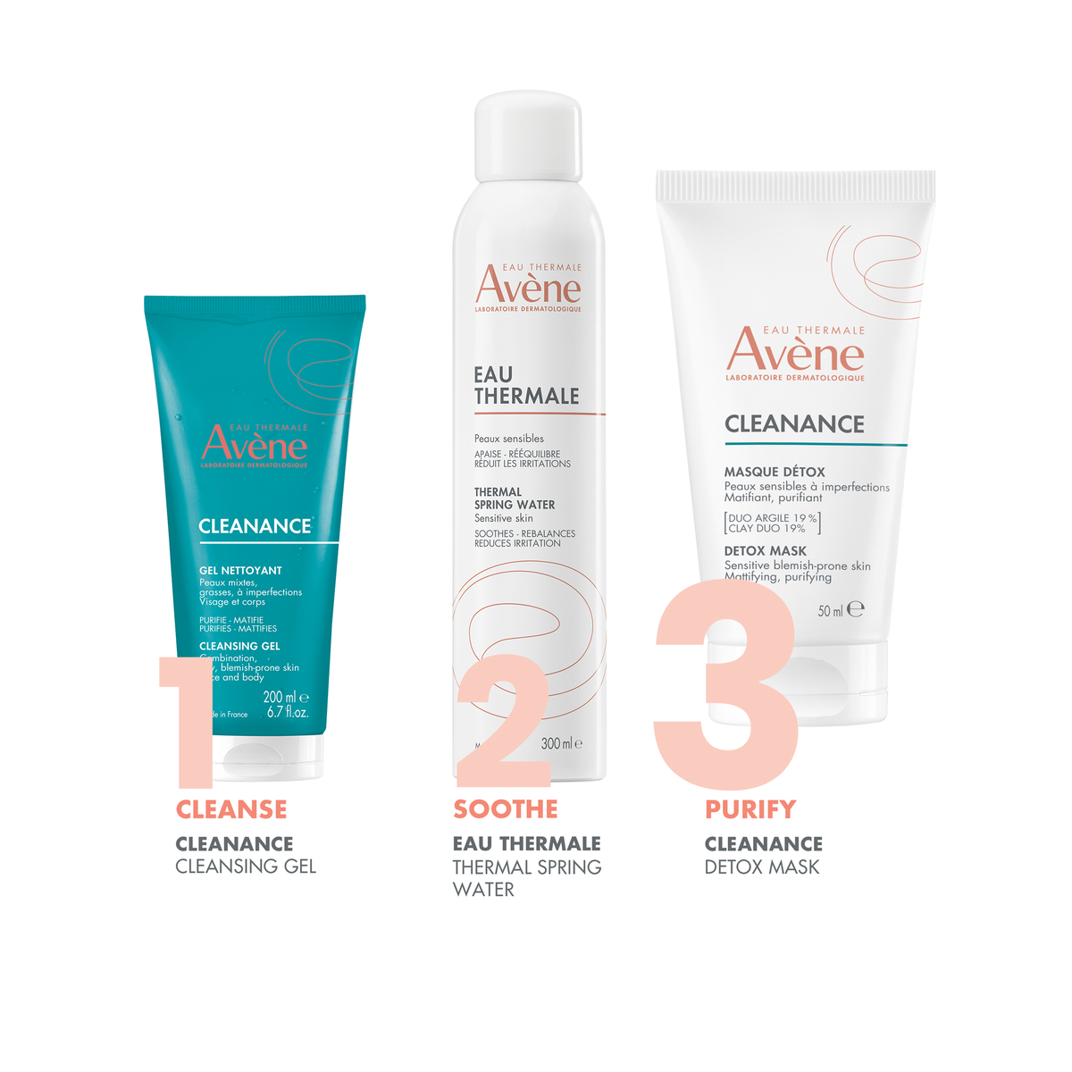 Avène Cleanance Detox Mask 50ml - Avène