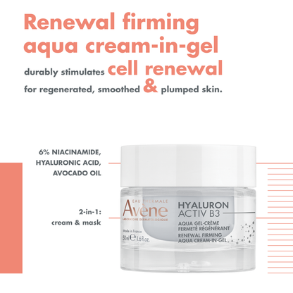Hyaluron Activ B3 Renewal Firming Aqua Cream-in-gel - Avène