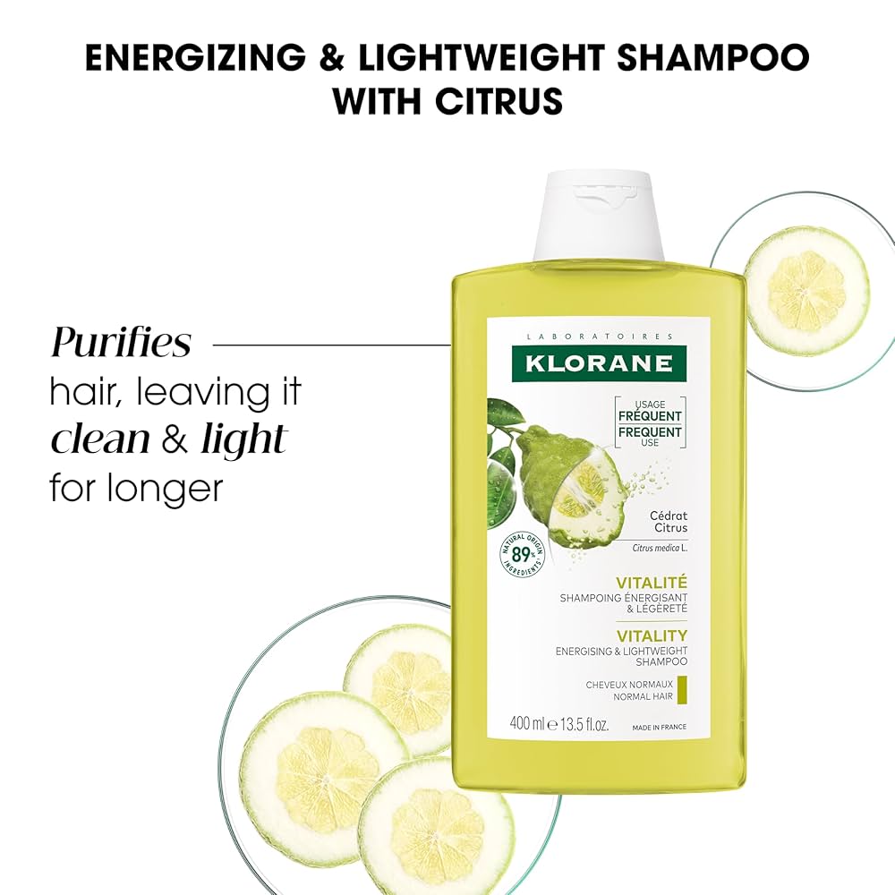 Klorane Vitamin Shampoo with Citron - Klorane