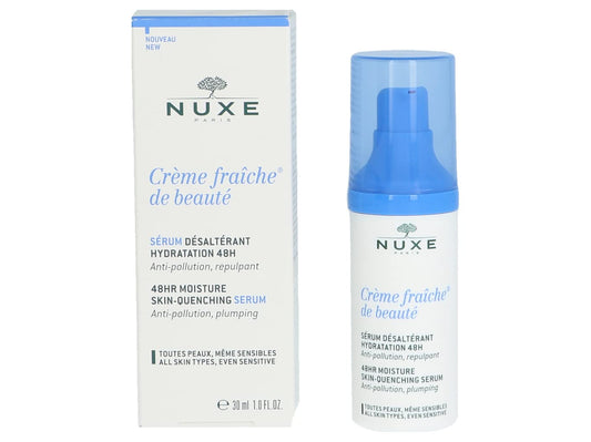 NUXE CRÈME FRAICHE DE BEAUTÉ 48H MOISTURE SKIN QUENCHING SERUM 30ML