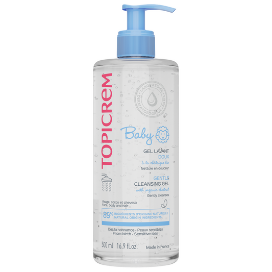 TOPICREM BABY 2 IN 1 CLEANSING GEL 500ML
