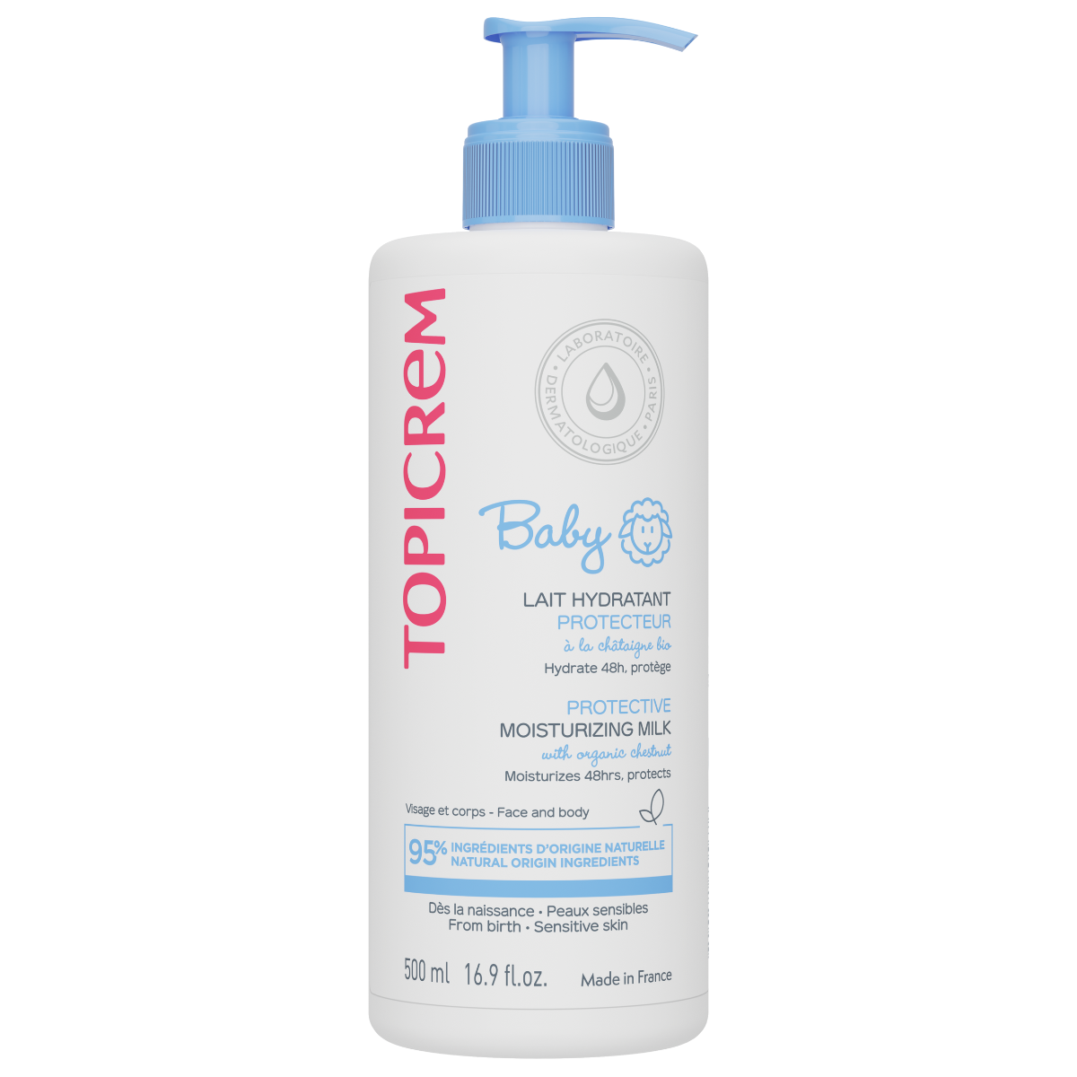 Topicrem BABY PROTECTIVE MOISTURIZING MILK 500ML