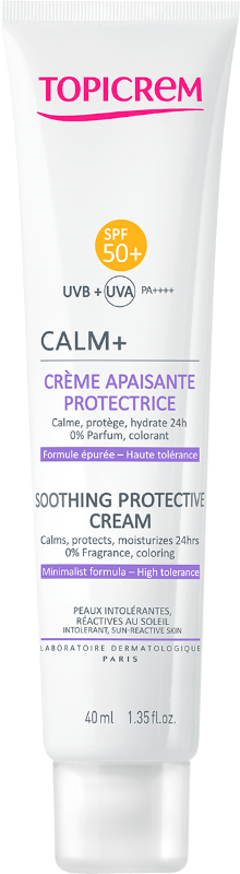 TOPICREM CALM+ SOOTHING PROTECTIVE CREAM SPF50+ 40ML