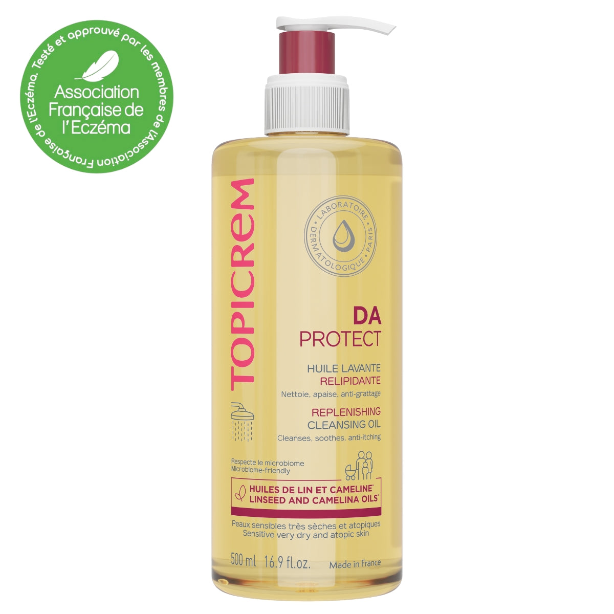 Topicrem DA PROTECT REPLENISHING CLEASING OIL 500ML