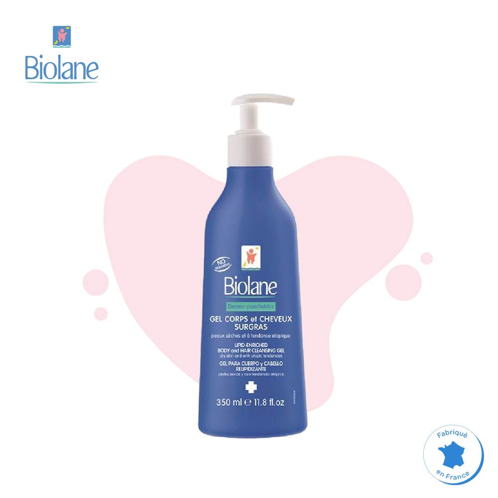 Biolane Shampoo 2 In 1 Atopic skin BIO SHAMPOING 2 EN 1 SURGRAS
