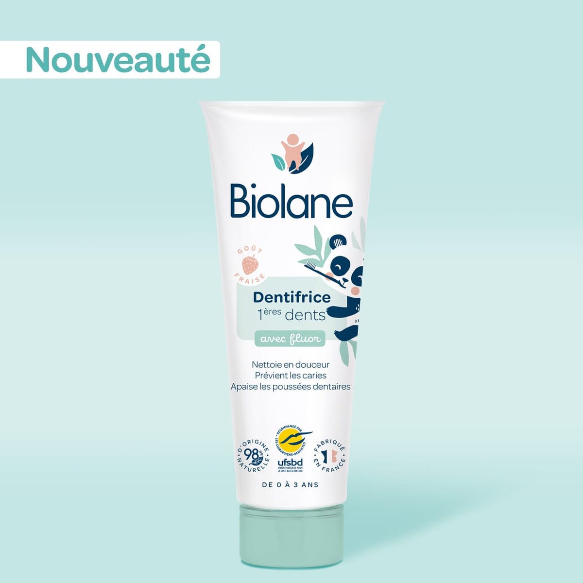 Biolane Dentifrice 2 en 1