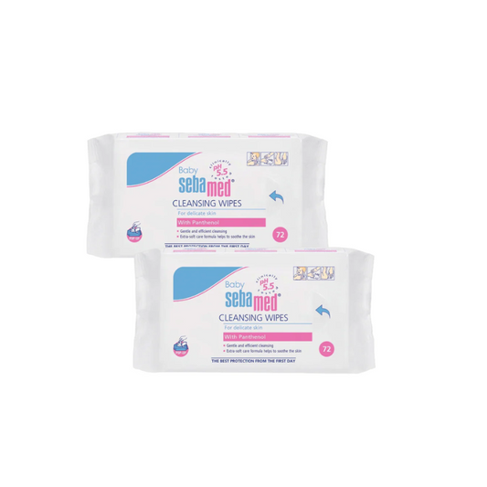 BABY WET WIPES 72 DUO PACK