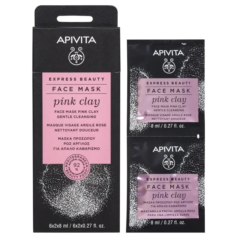 EXPRESS PINK CLAY 2X8ML(6 SACHETS)