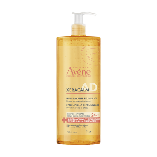 Avène Xeracalm AD Lipid-Replenishing Cleansing Oil for dry skin 1L