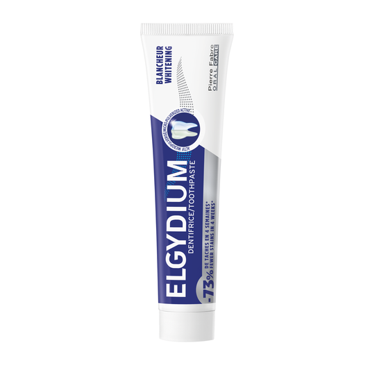Elgydium Whitening toothpaste Packshot