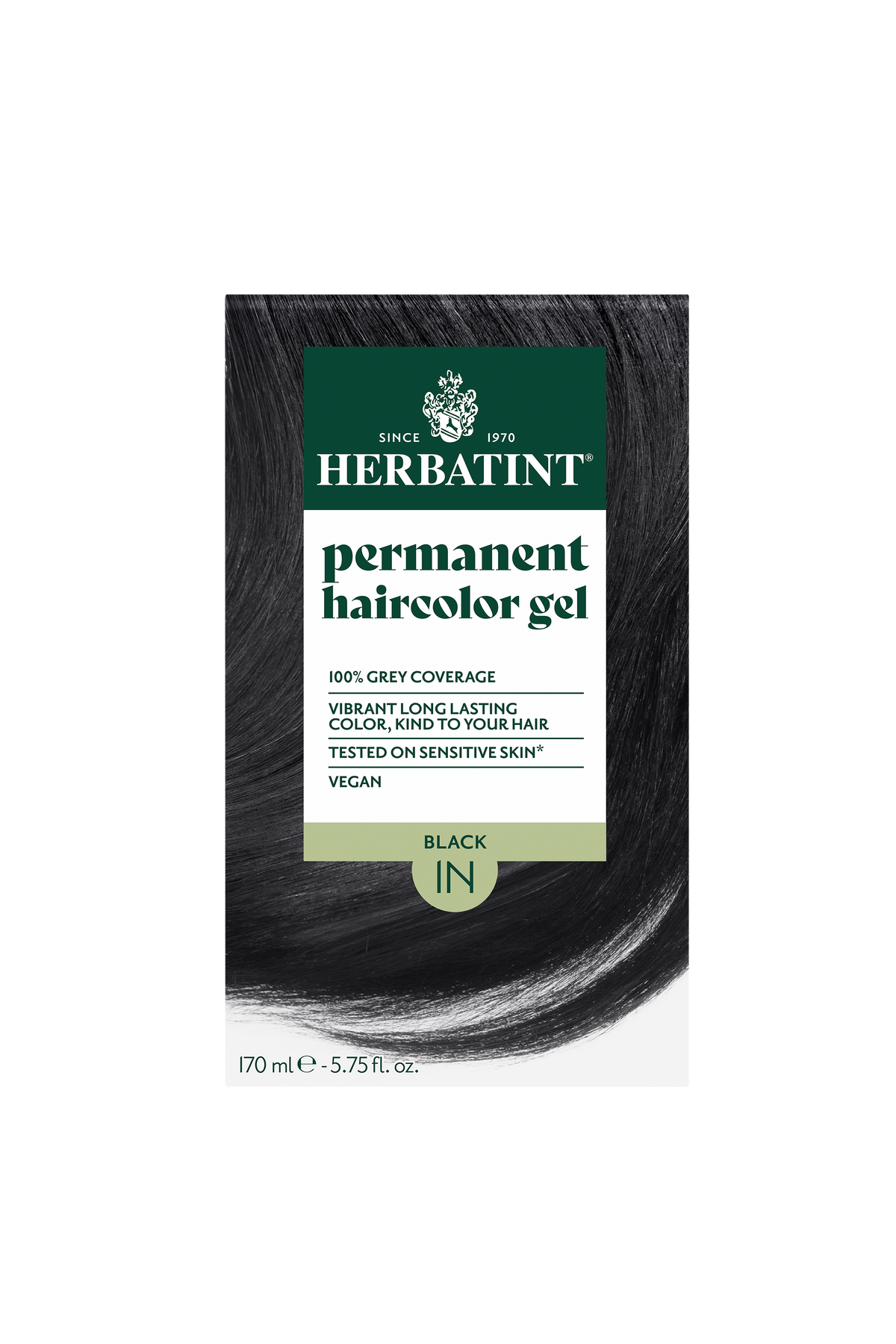 HERBATINT 1N BLACK 150ML