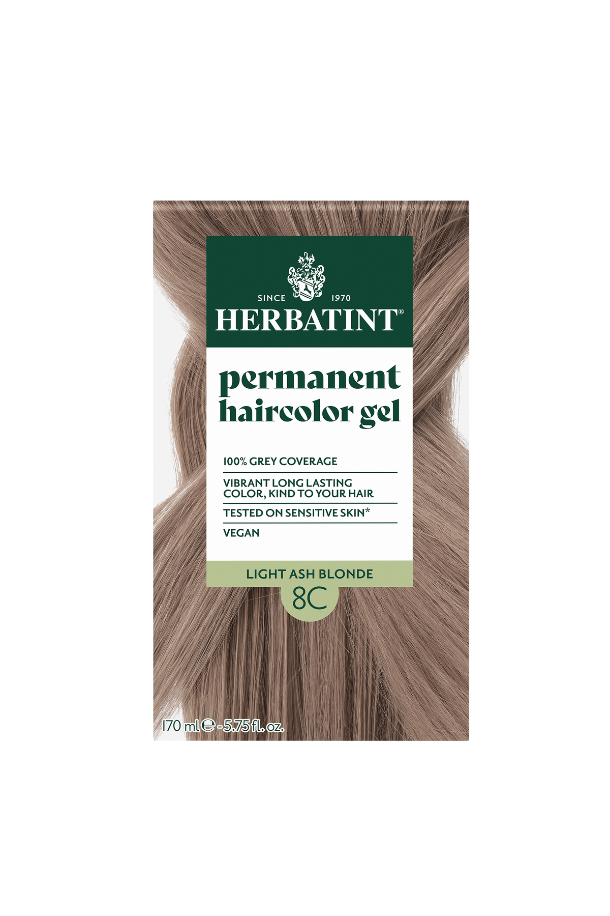 HERBATINT 8C LIGHT ASH BLONDE 150ML