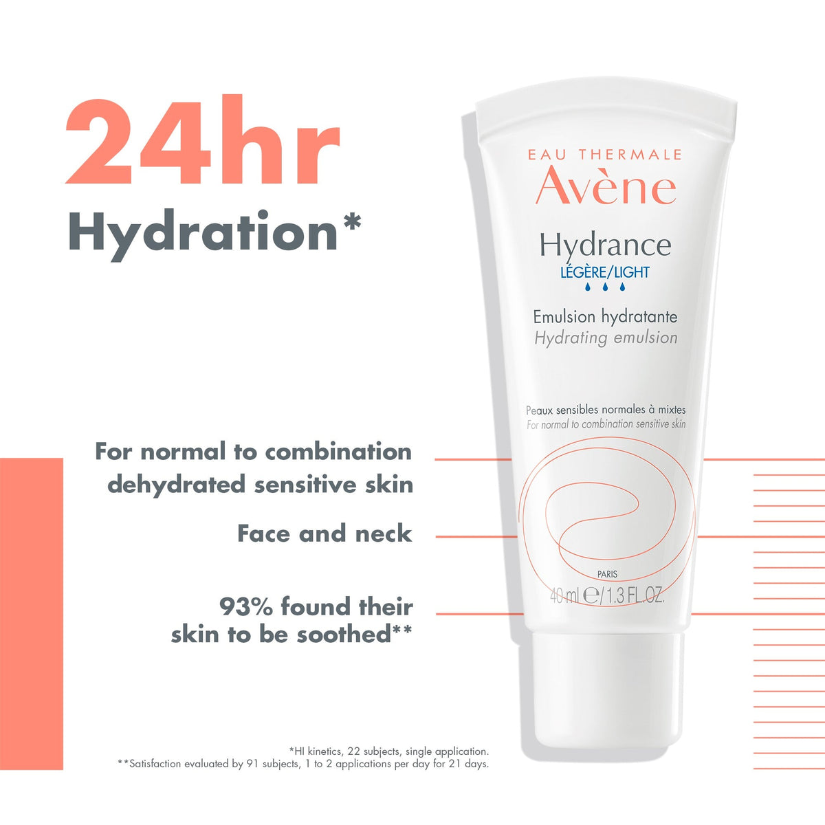 Avène Hydrating Emulsion Hydrance Light - Avène