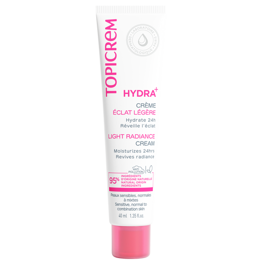 TOPICREM HYDRA+ LIGHT MOISTURIZING RADIANCE CREAM 40ML