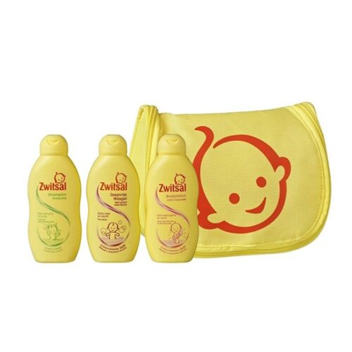 ZWITSAL GIFT PACK AS A WALL-MOUNTED TOILETRY BAG 3*200ML