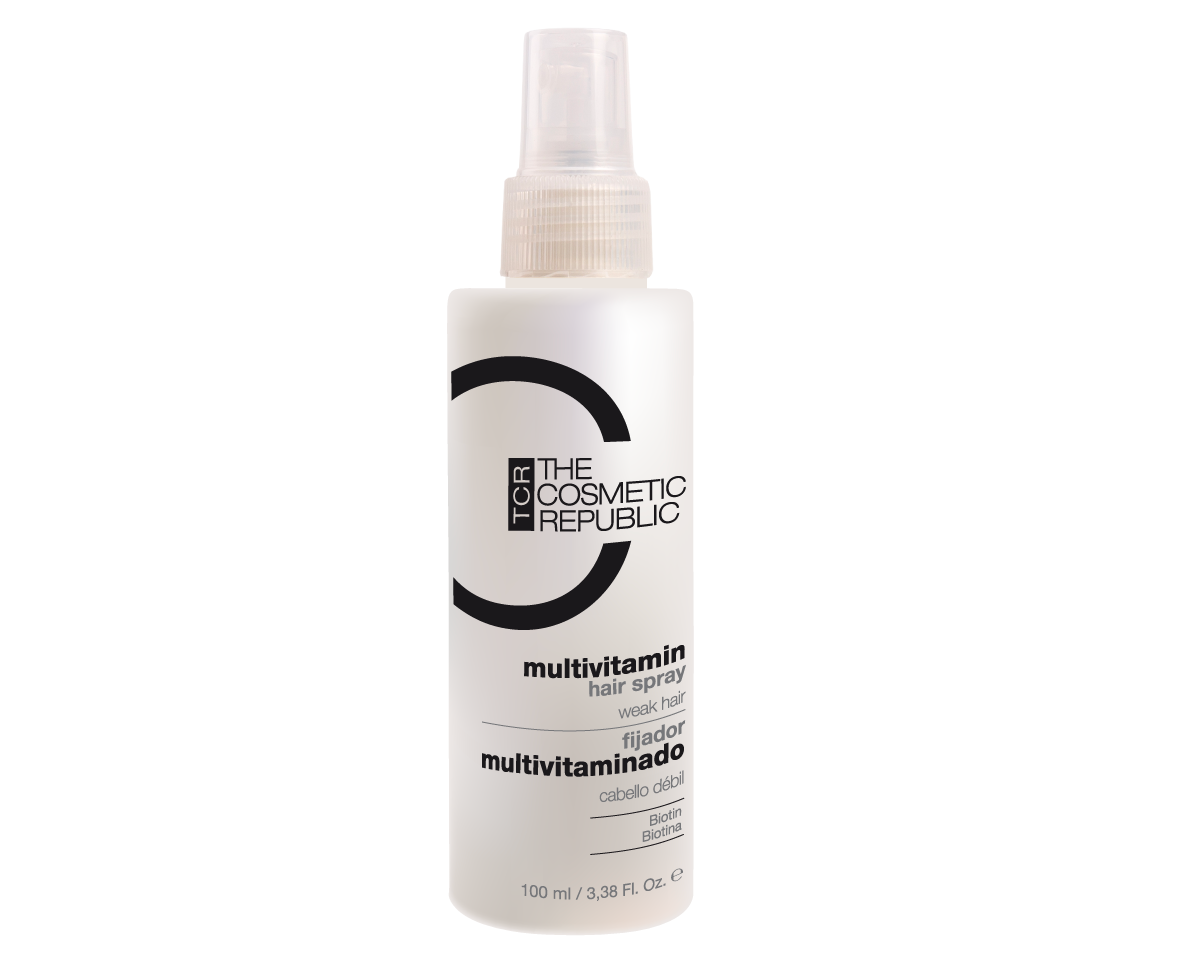 Multivitamin hair spray