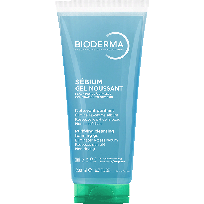BIODERMA SEBIUM GEL MOUSSANT ACTIF T200ML