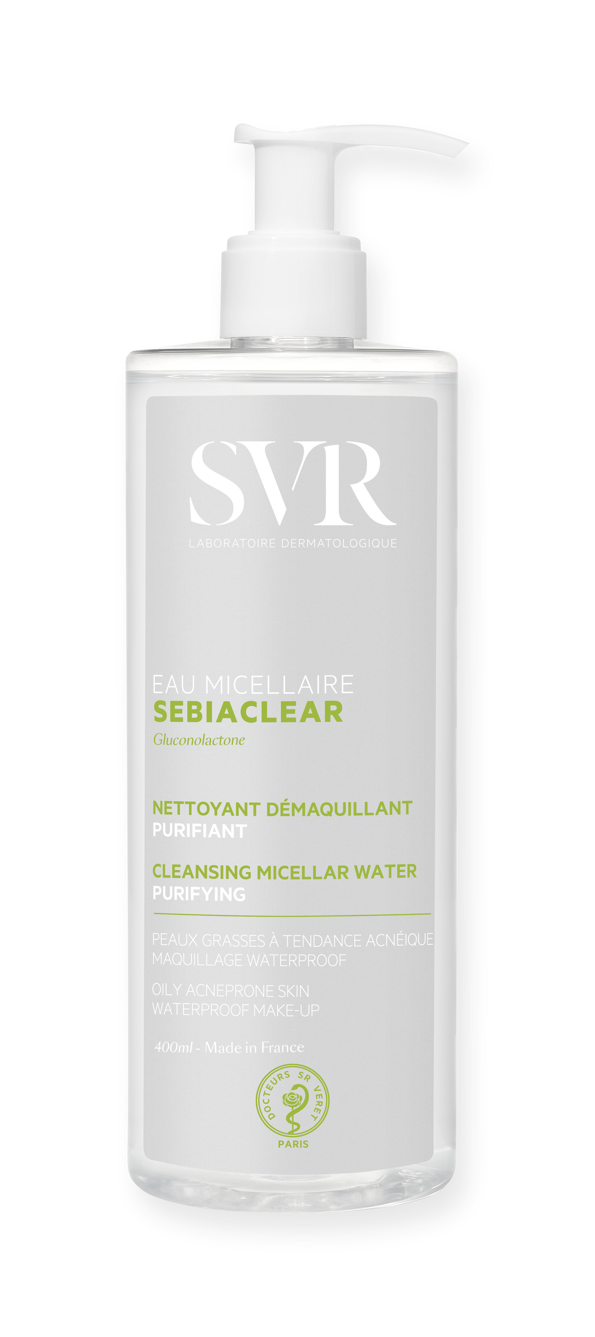 SVR SEBIACLEAR MICELLAR WATER 400ML