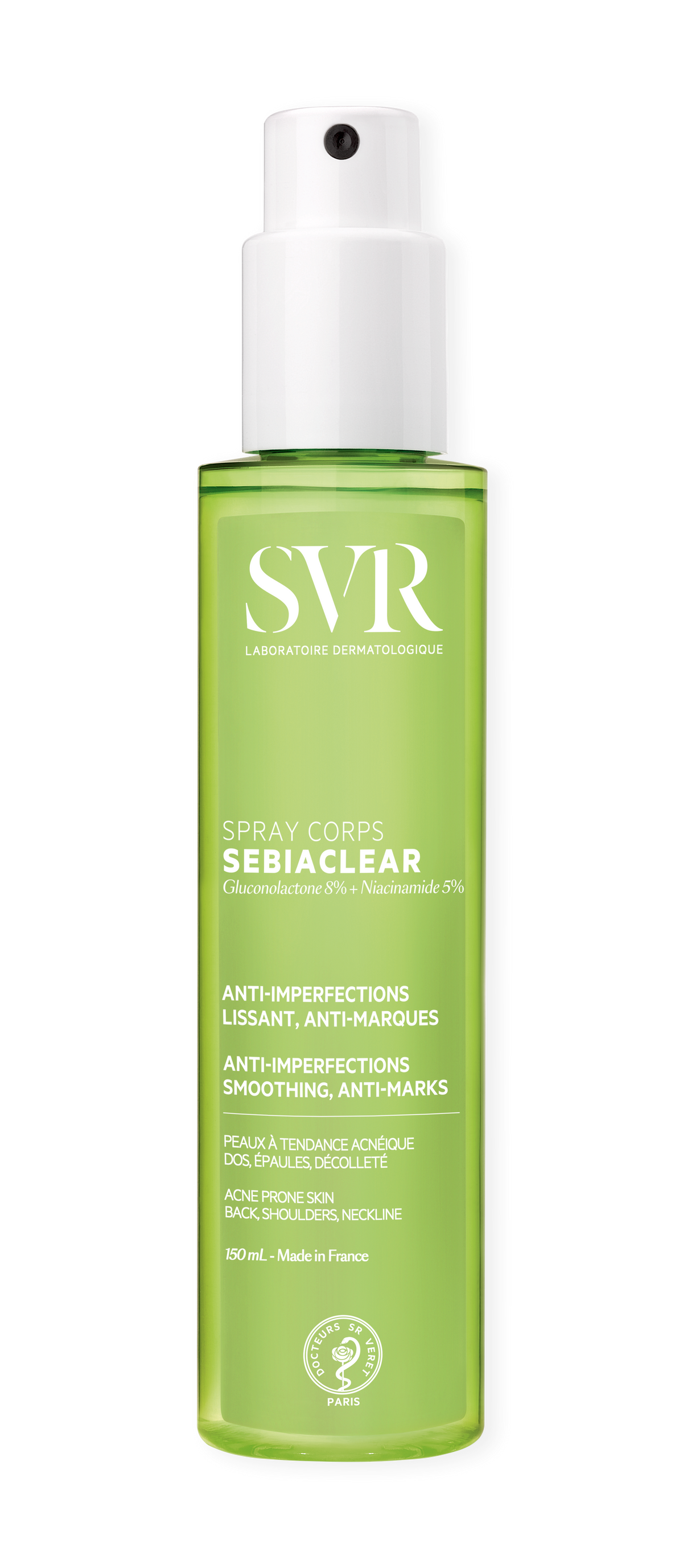 SVR SEBIACLEAR BDY SPRAY 150ML