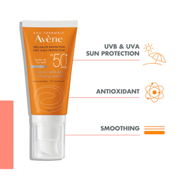 Avène Anti-Aging Sunscreen SPF 50+ - Avène