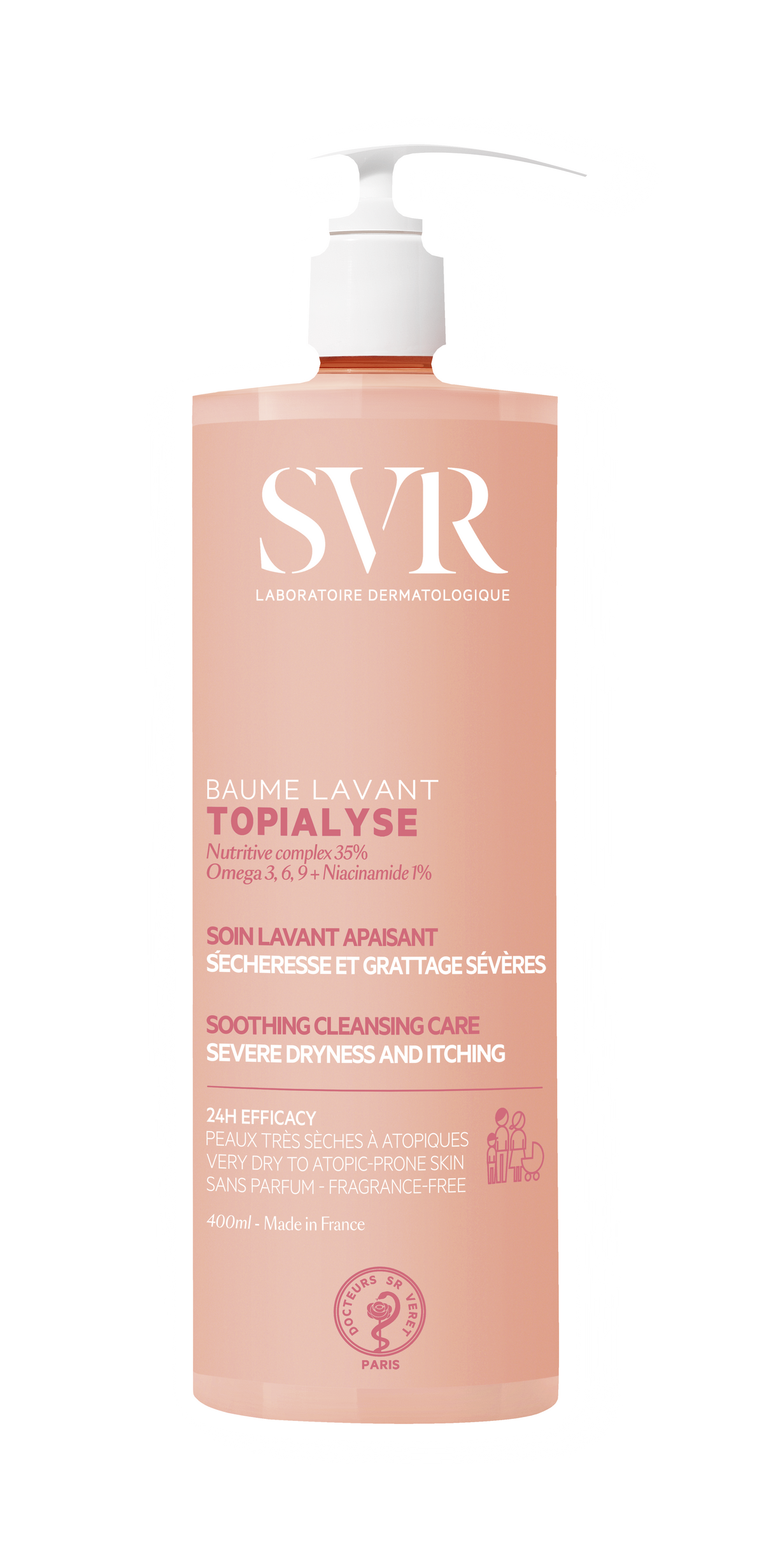 SVR TOPIALYSE BAUME LAVANT 400ML