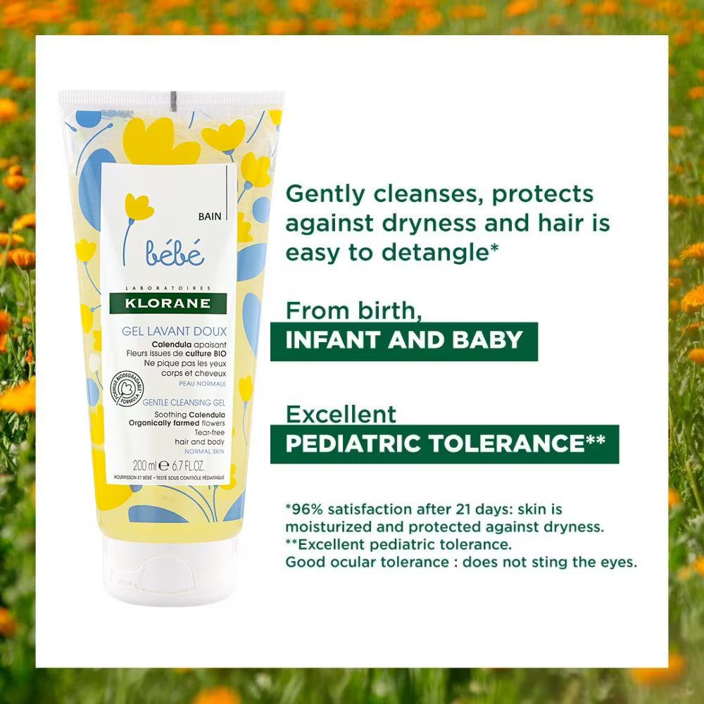 Klorane Baby Gentle Foaming Gel - Klorane