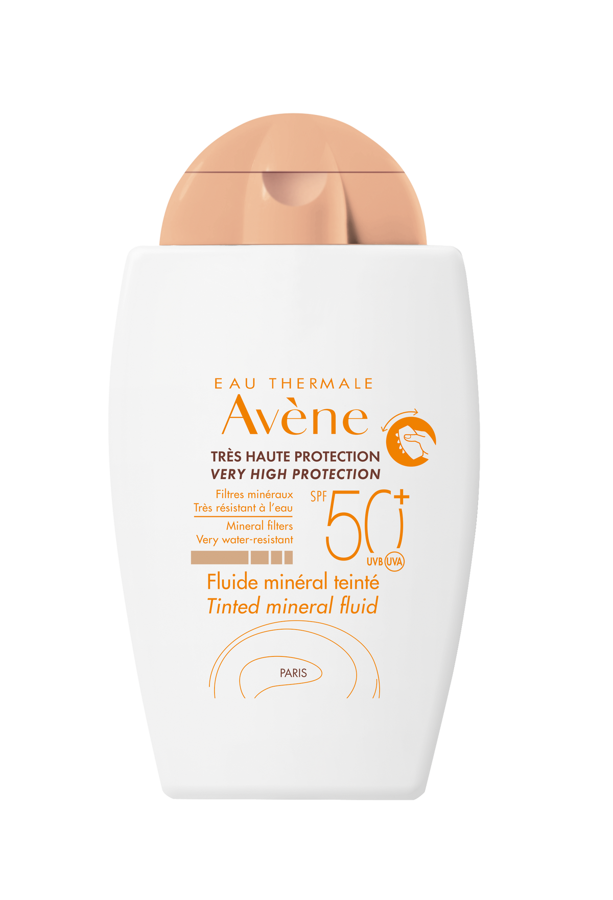 Avène Mineral Sunscreen Fluid Tinted SPF 50+ - Avène